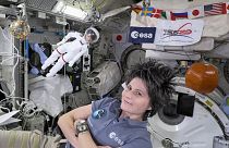 رائدة الفضاء الإيطالية سامانثا كريستوفوريتي.