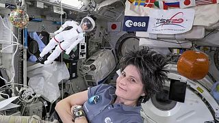 رائدة الفضاء الإيطالية سامانثا كريستوفوريتي.