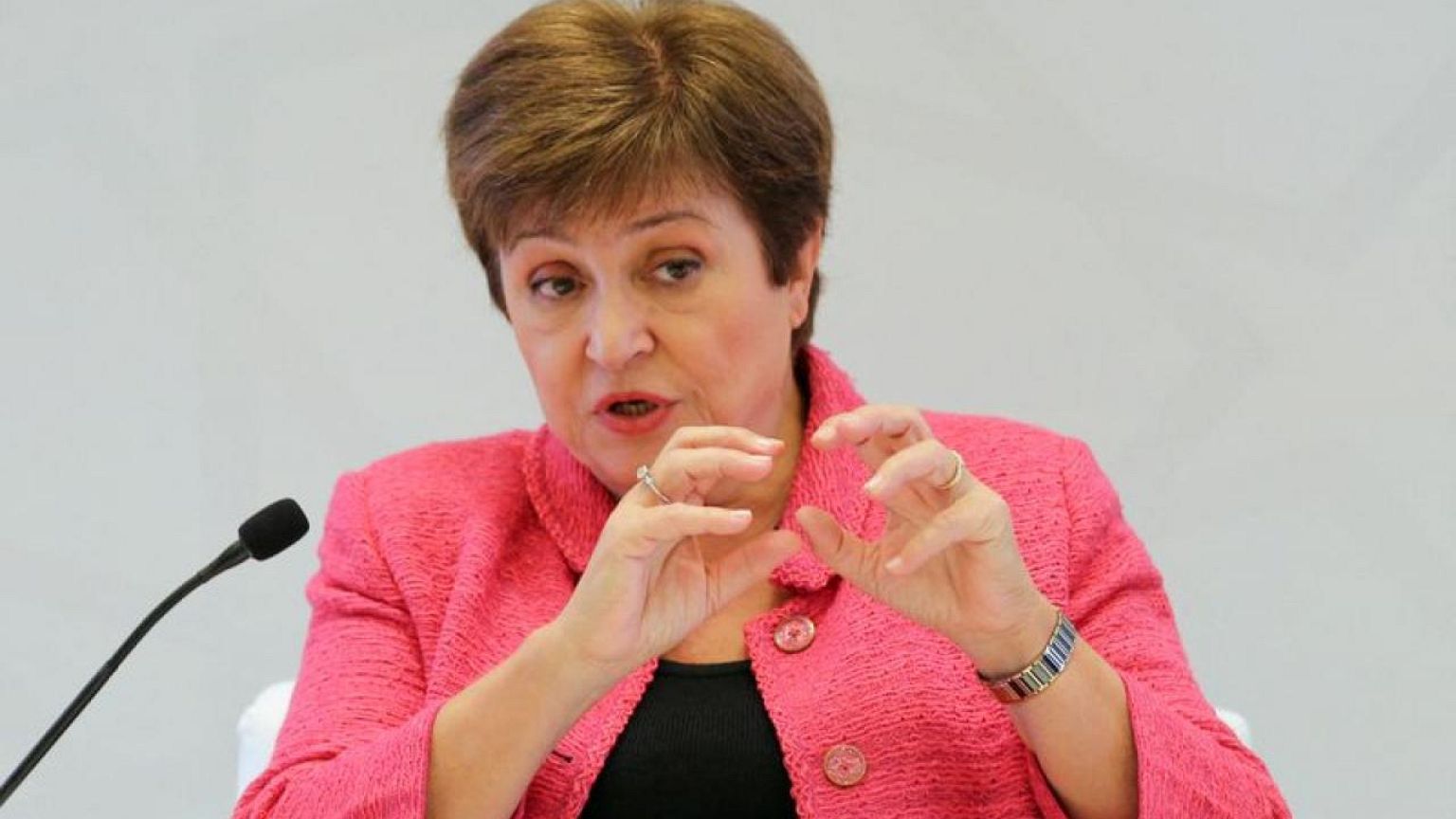 IMF's Georgieva says UK working to ensure consistency between fiscal, monetary policy