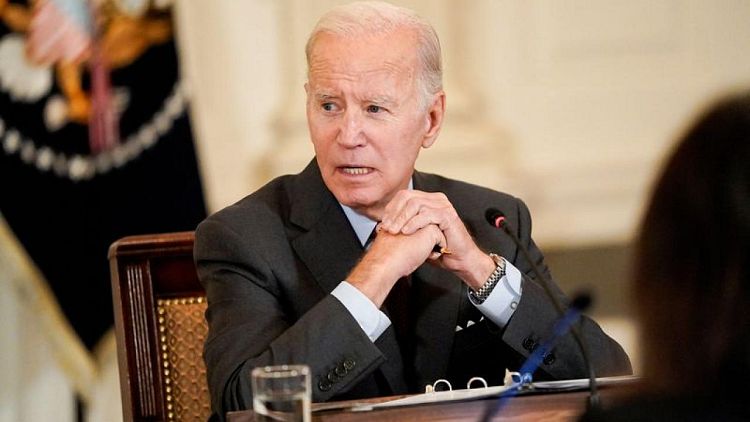 Biden says U.S. willing to hold talks with S.Korea on EV subsidy -Yonhap
