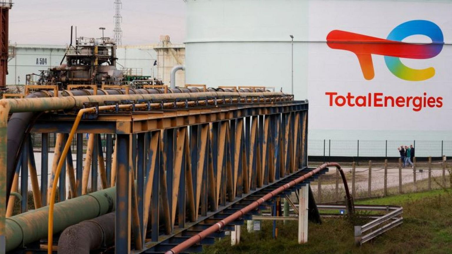 Some French fuel stations run dry as refinery strike grinds on