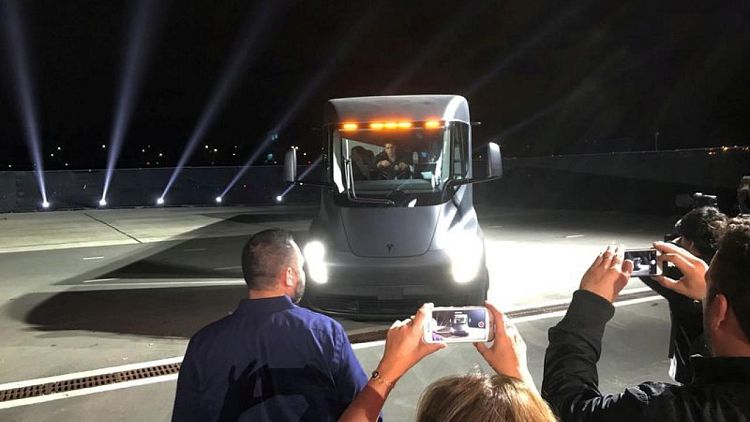 PepsiCo confirms Tesla semi-truck deliveries to start in December