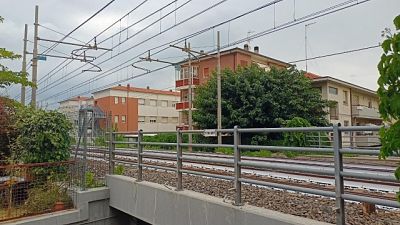 Era a Torino, sulla linea che porta alla stazione di Porta Nuova