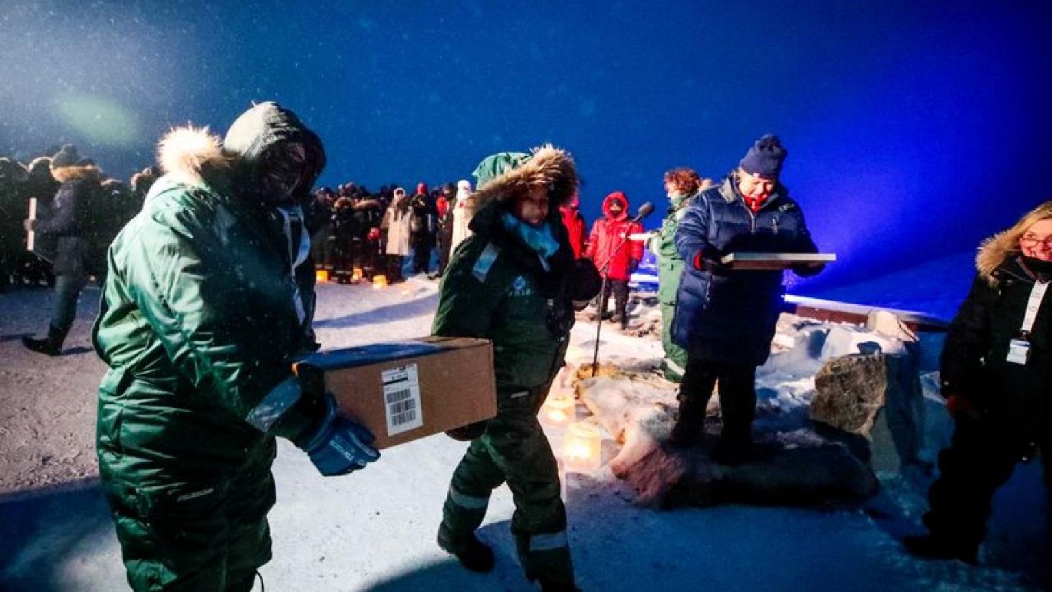 The Svalbard Global Seed Vault preserves the world's crop seeds from war, disease and other catastrophes.
