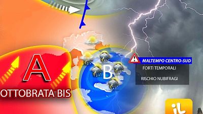 Temporali al Centro-Sud, da domenica nuova ondata caldo anomalo Temporali al Centro-Sud, da domenica nuova ondata caldo anomalo