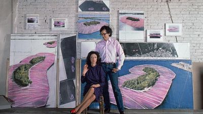Al Castello 60 opere realizzate con la moglie Jeanne Claude Al Castello 60 opere realizzate con la moglie Jeanne Claude