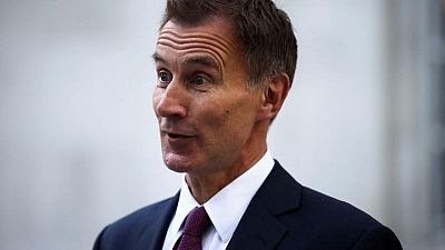 Ministro de Economía británico Hunt promete recuperar la confianza de los mercados financieros Ministro de Economía británico Hunt promete recuperar la confianza de los mercados financieros