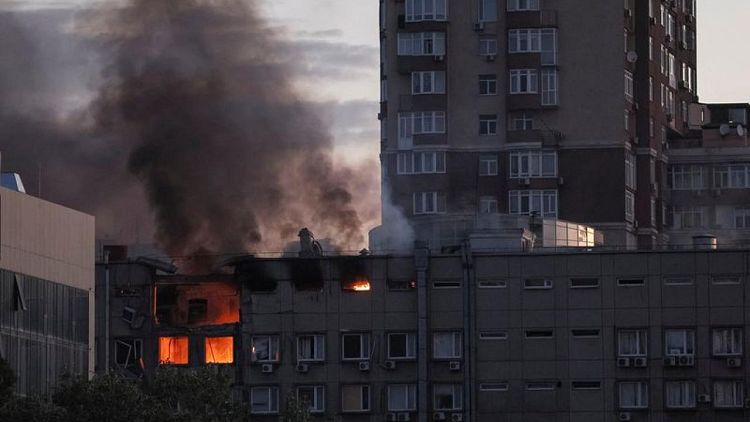 انفجارات في منطقة بوسط العاصمة الأوكرانية كييف