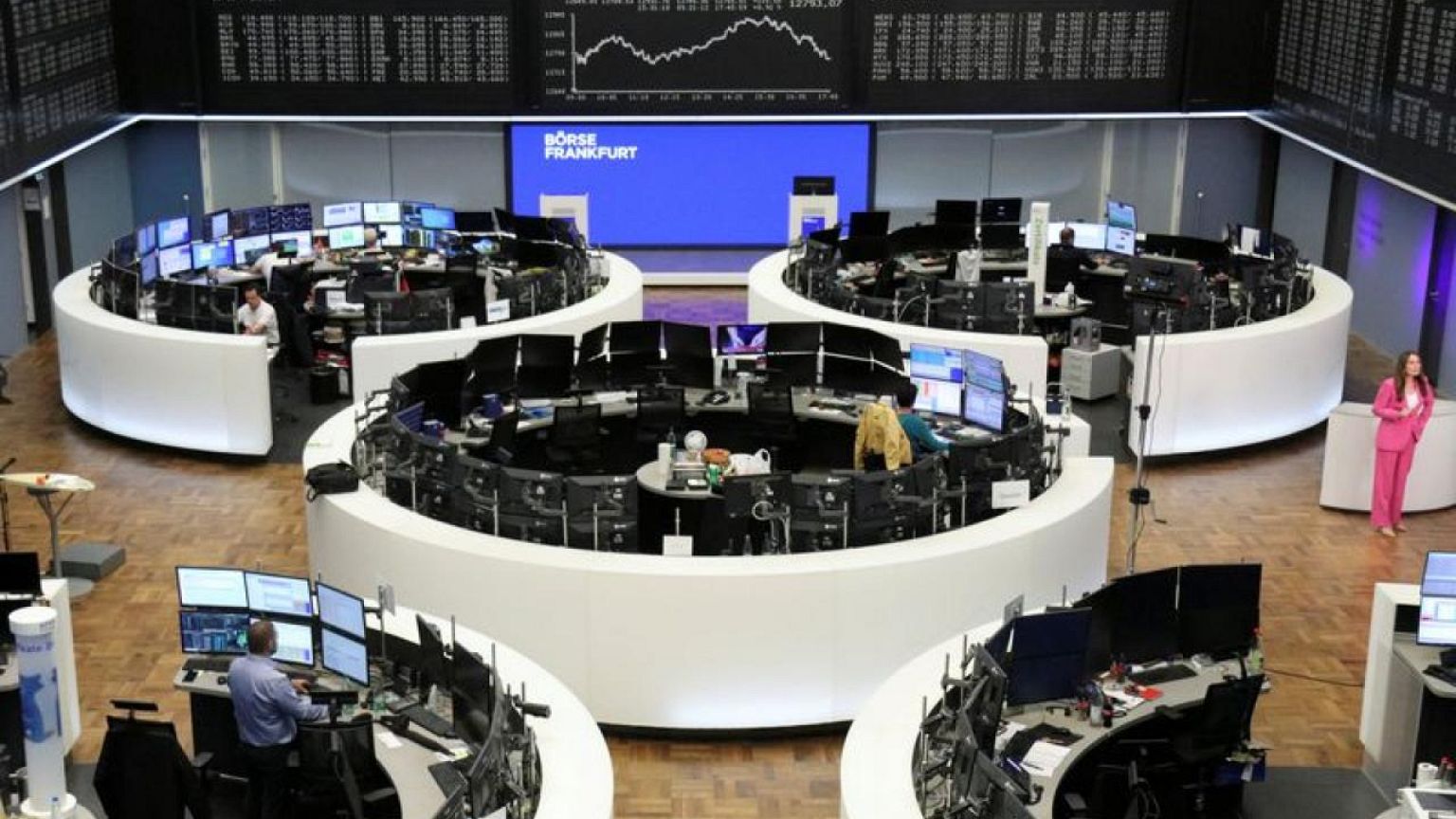 Las bolsas europeas caen ante mala acogida a resultados de Nokia y BE Semiconductor