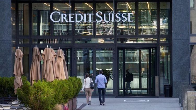 Credit Suisse CDS ease, bonds rise to close in on late September levels