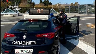 Fermato dai carabinieri in Valle Camonica, nel Bresciano