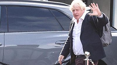 Boris Johnson busca apoyos para candidatura a primer ministro británico, Sunak entra en contienda Boris Johnson busca apoyos para candidatura a primer ministro británico, Sunak entra en contienda