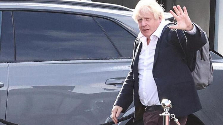 Boris Johnson busca apoyos para candidatura a primer ministro británico, Sunak entra en contienda