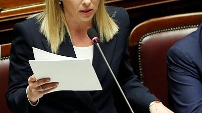 رئيسة وزراء إيطاليا الجديدة تتوقع أوقاتا صعبة وتؤكد دعم أوكرانيا