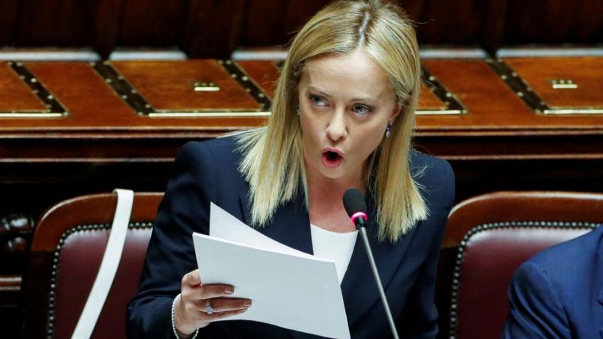 イタリアのメローニ新首相、初演説でECBを攻撃