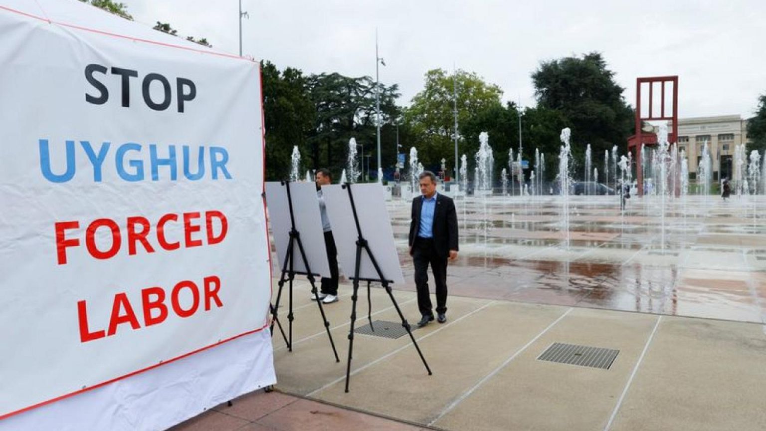 Uyghur group challenges Britain over 'slave labour' cotton