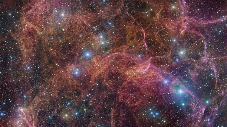 Una espeluznante imagen muestra las espectaculares consecuencias de la muerte de una gran estrella