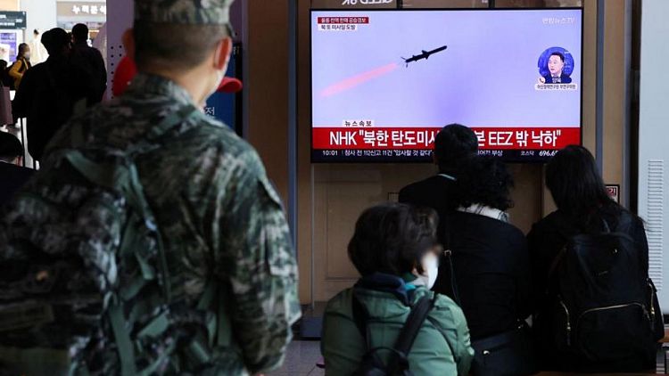 Corea del Norte dispara otros seis misiles -ejército de Corea del Sur