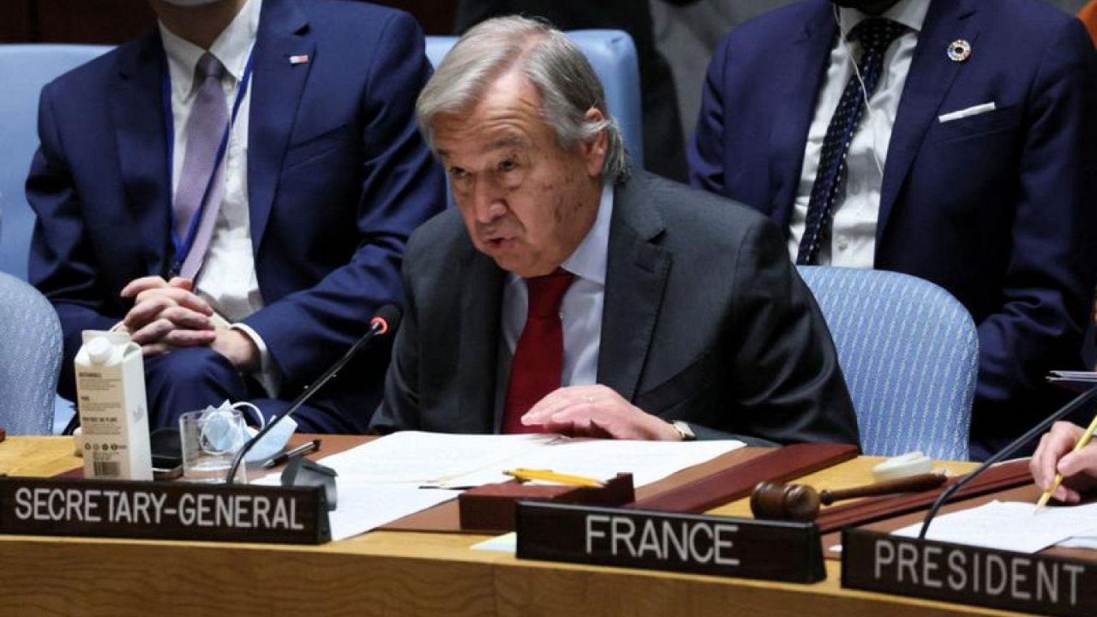 U.N. chief Guterres welcomes Ethiopia truce as 'welcome first step'