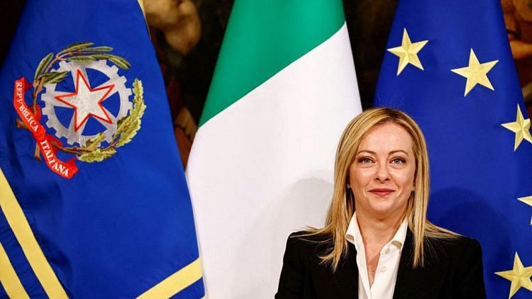 رئيسة وزراء إيطاليا تتوجه إلى بروكسل في أول زيارة خارجية