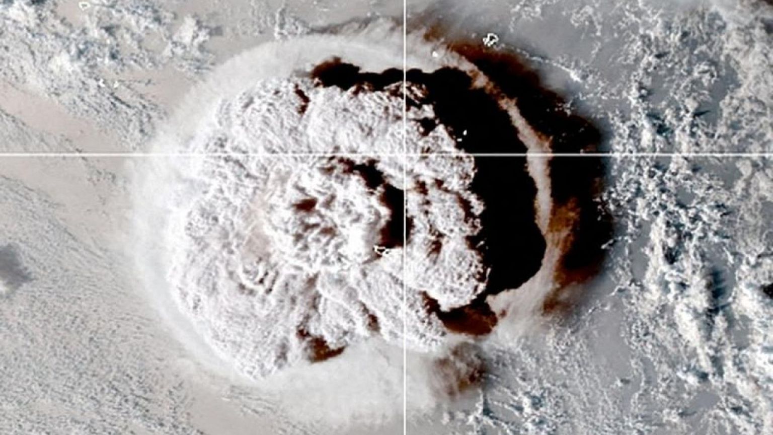 Tongan volcano eruption unleashed highest plume on record