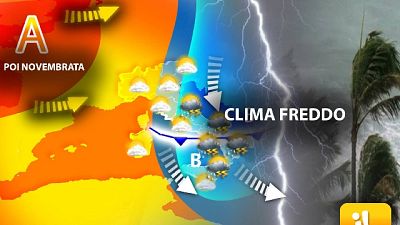 Dopo weekend freddo e ventoso temperature ancora su valori miti Dopo weekend freddo e ventoso temperature ancora su valori miti