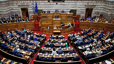 Greek opposition submits censure motion over phone tapping scandal