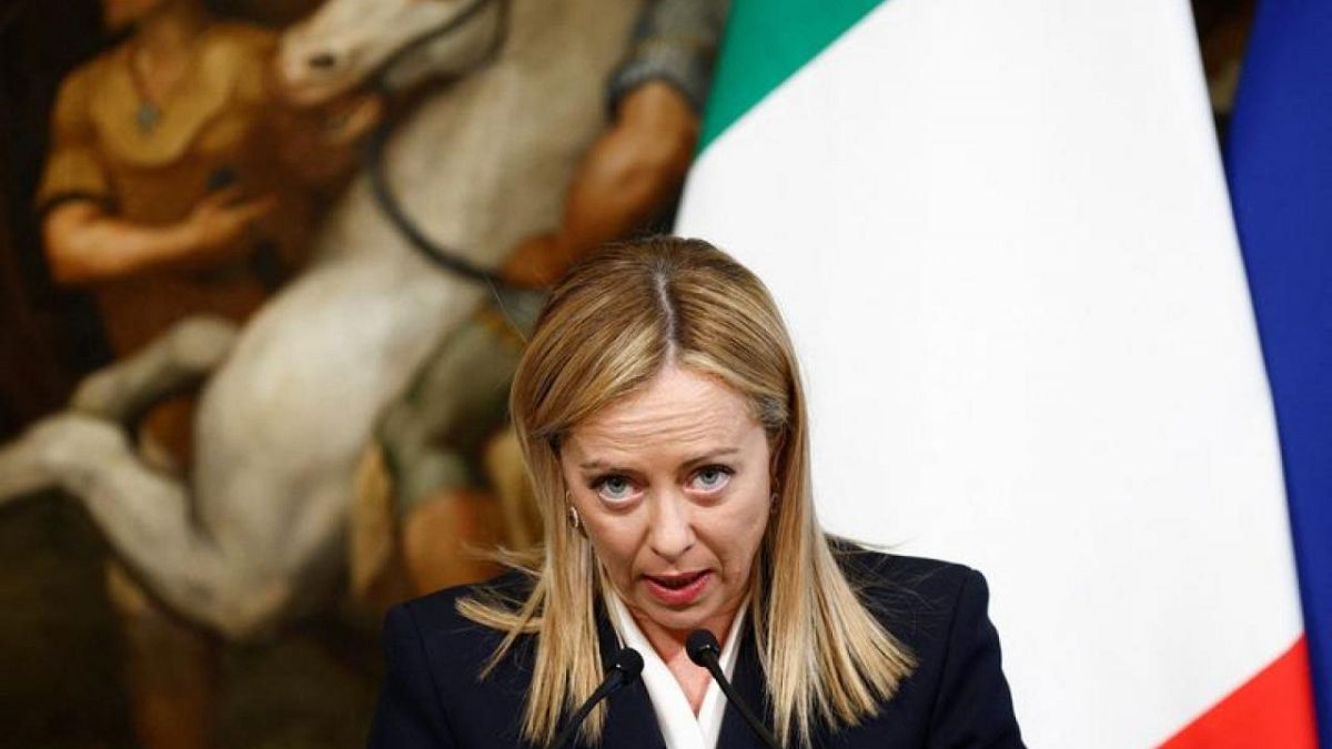 Meloni hits back at France in migrants row Euronews