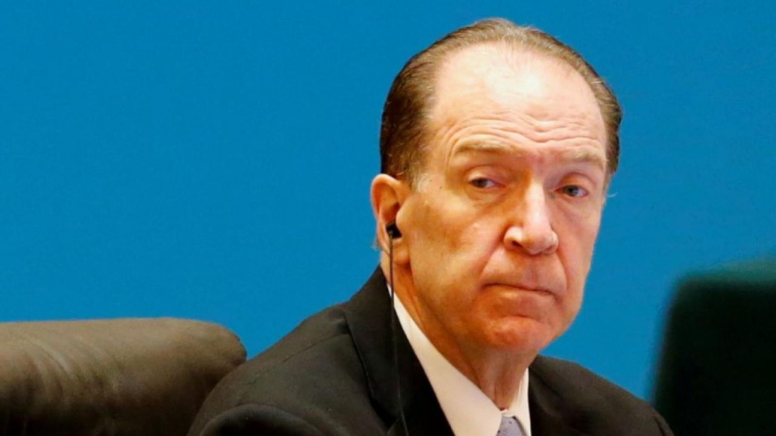 Niveles de deuda mundial aumentaron "sustancialmente" en 2021: Malpass del Banco Mundial