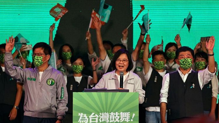 رئيسة تايوان: الجزيرة تخص التايوانيين
