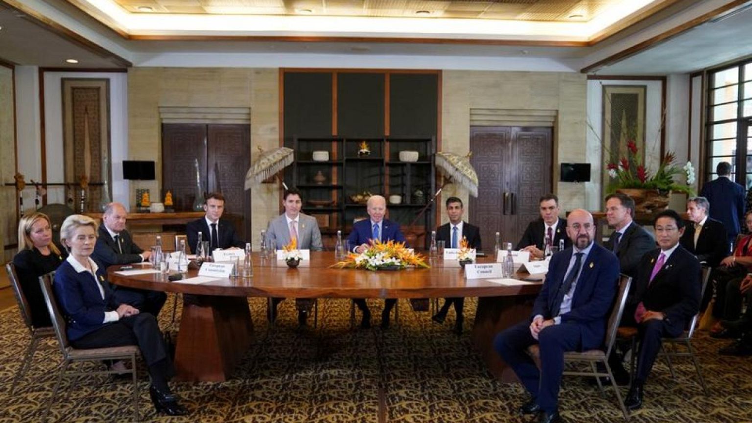 La cumbre del G20 condena "enérgicamente" la guerra en Ucrania