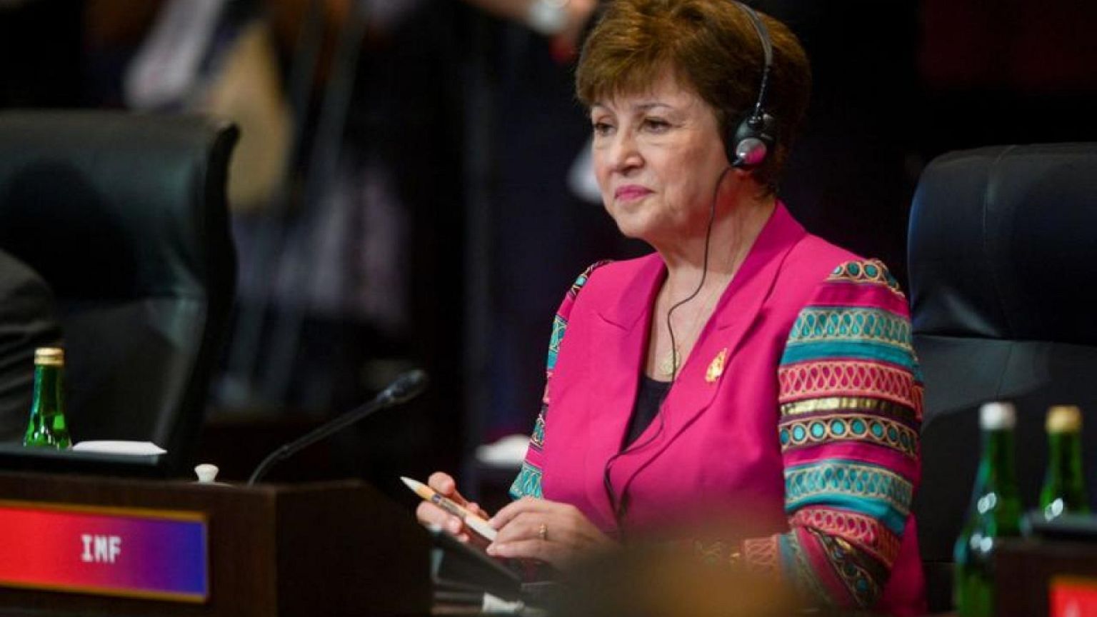 IMF's Georgieva says Biden-Xi meeting 'constructive' signal for trade