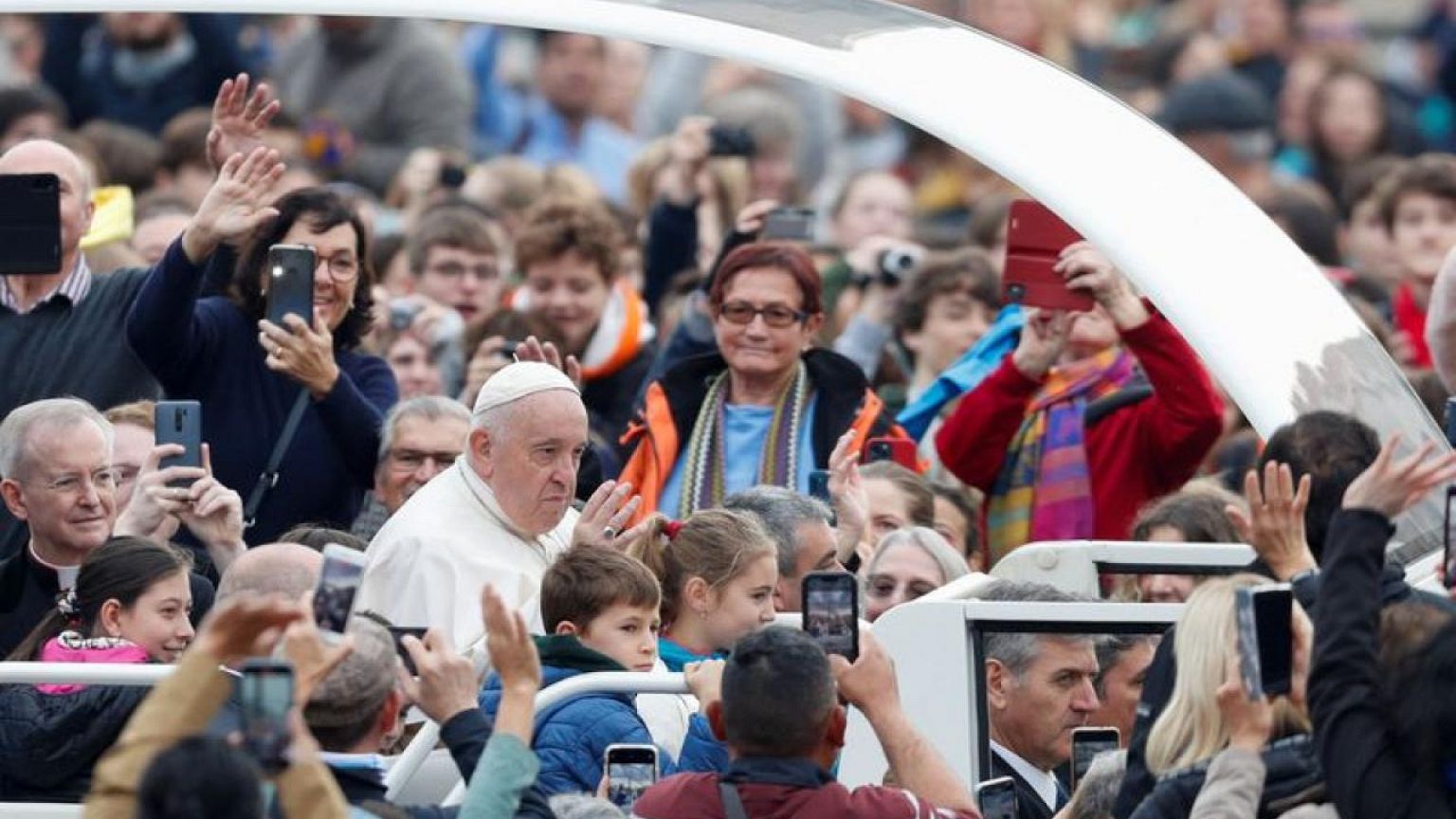 Pope asks God to 'hurry up' to end Ukraine war, condemns missile strikes