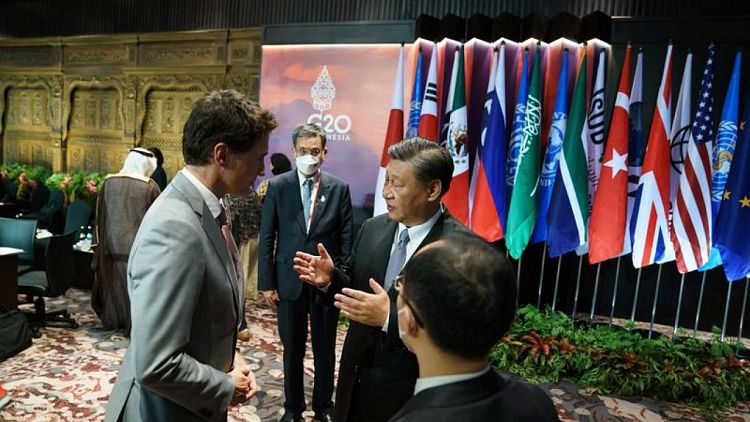 China dice que Xi no criticó a Trudeau en su diálogo en el G20