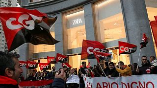 Zara shopworkers stage Black Friday strike in fashion group's hometown
