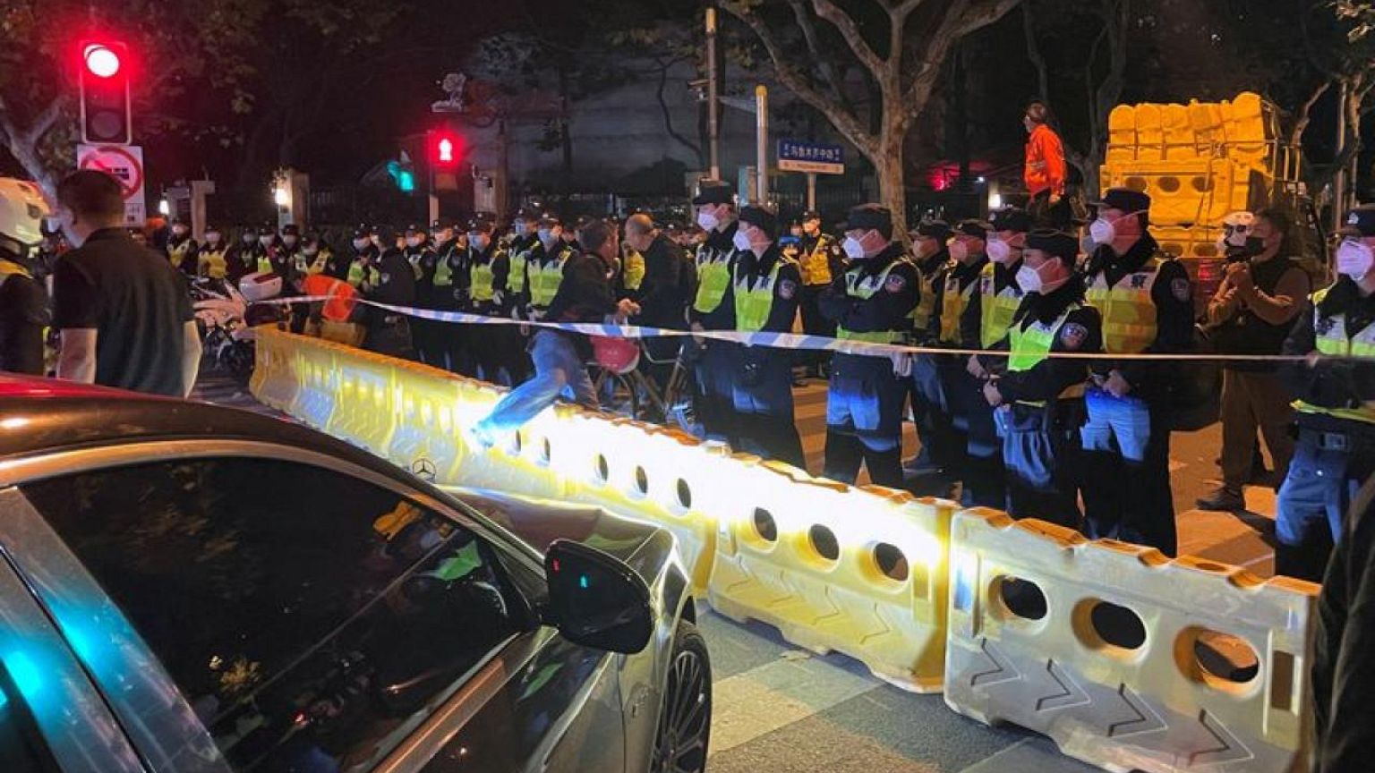 BBC says Chinese police assaulted journalist covering protest