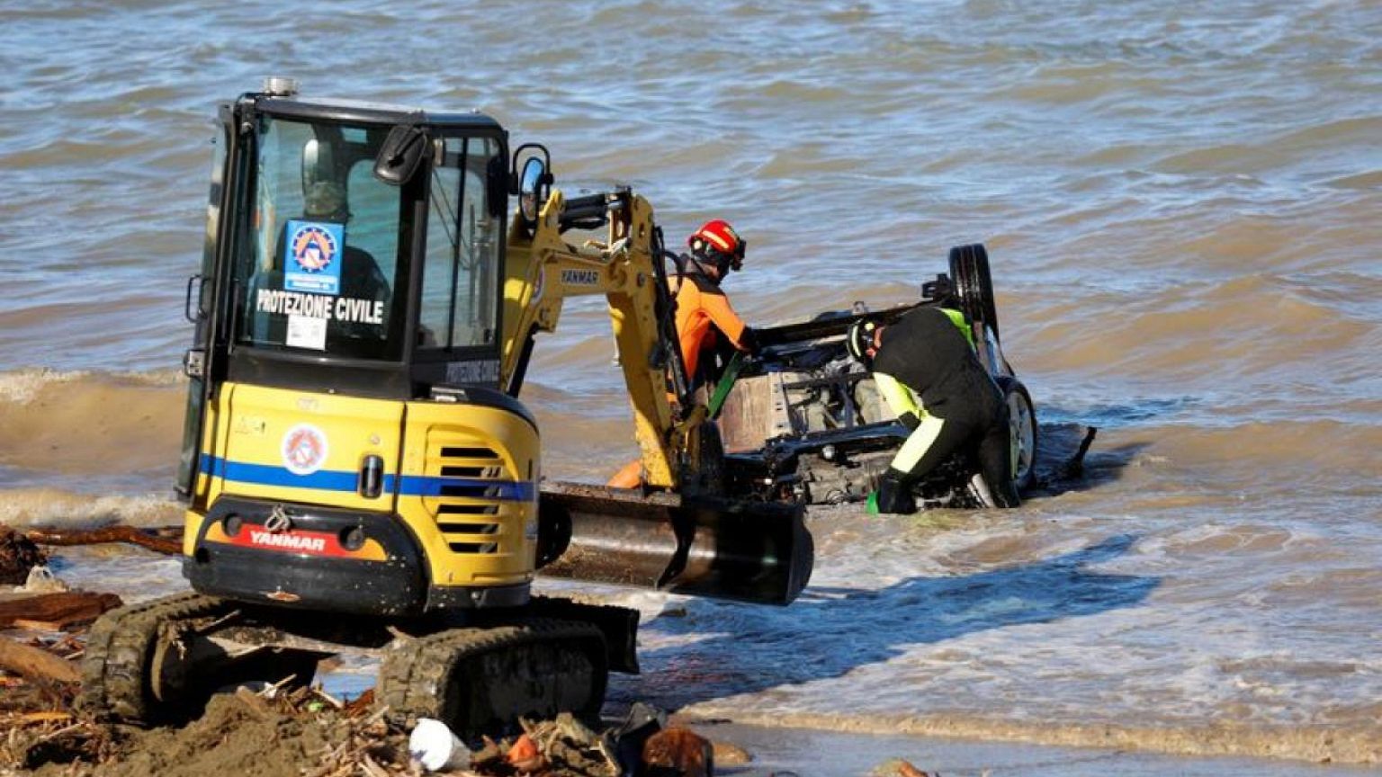 Rescue divers search for missing after landslide on Italy's Ischia island