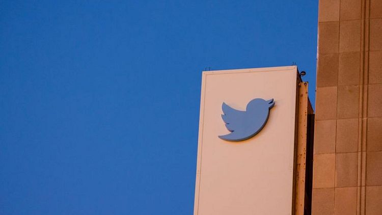 Ad spending on Twitter falls by over 70% in Dec - data