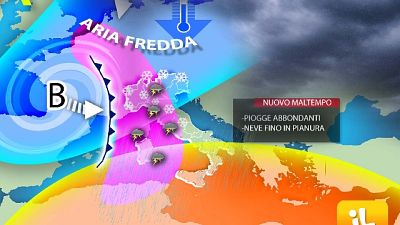Oggi veloce perturbazione, martedì e mercoledì migliora ovunque Oggi veloce perturbazione, martedì e mercoledì migliora ovunque