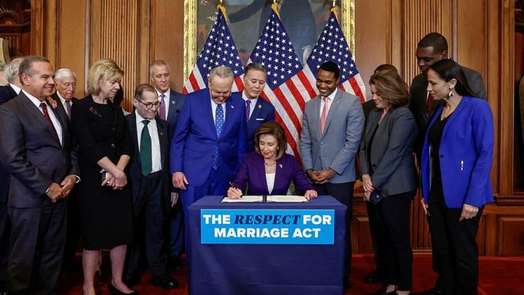 Congreso EEUU aprobaría proyecto de ley para proteger el matrimonio igualitario