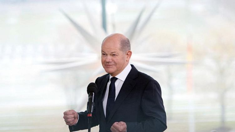 Scholz says Putin bent on conquest, but important to keep contact open