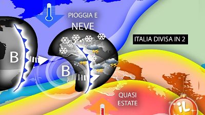 E' allerta per rischio allagamenti per il versante tirrenico E' allerta per rischio allagamenti per il versante tirrenico