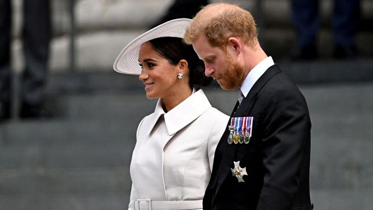 Harry accuses UK royal aides of briefing against him and Meghan