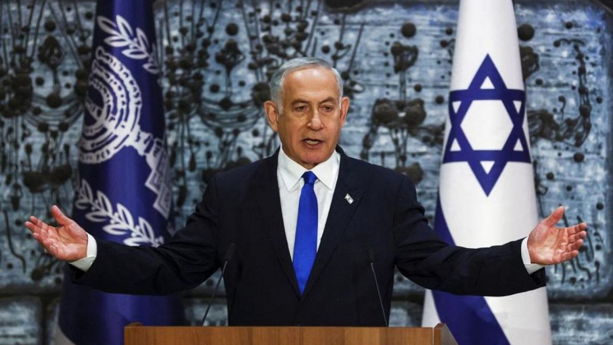  رئيس الوزراء الإسرائيلي المكلف بنيامين نتنياهو، 15 ديسمبر 2022.