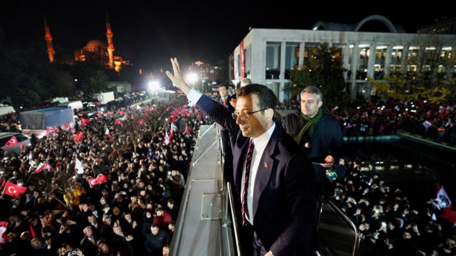 Istanbul mayor says conviction reflects his success ahead of anti-Erdogan rally