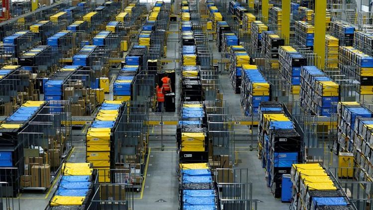 German union warns Amazon of rolling pre-Christmas strikes