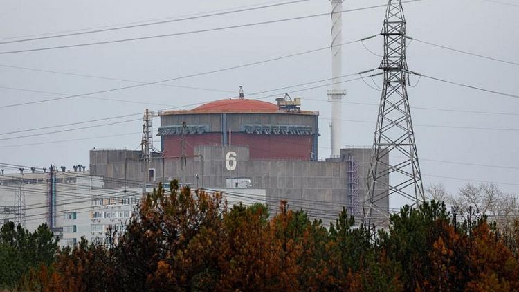 Russian-installed official in Ukraine's Zaporizhzhia region says shelling of nuclear plant has almost stopped