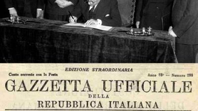 Presidente Fvg e Conf.Regioni, Viva l'Italia, viva la Repubblica