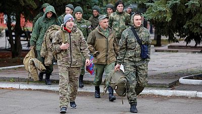 Un grupo de viudas de soldados pide a Putin que ordene una gran movilización para Ucrania