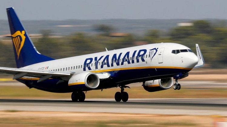 Ryanair December traffic up 3% on pre-pandemic levels
